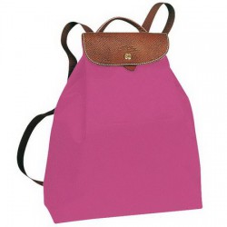 Longchamp Le Pliage Backpack Fuchsia