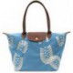 Longchamp Stopa vytisknout Tašky Modrá