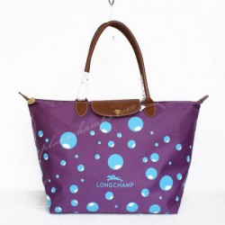Torby Bańka Longchamp Fioletowy