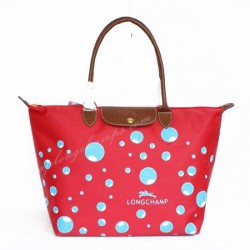 Longchamp Bańka Torby Czerwony
