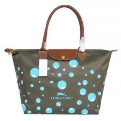 Torby Bańka Longchamp Slate Szary