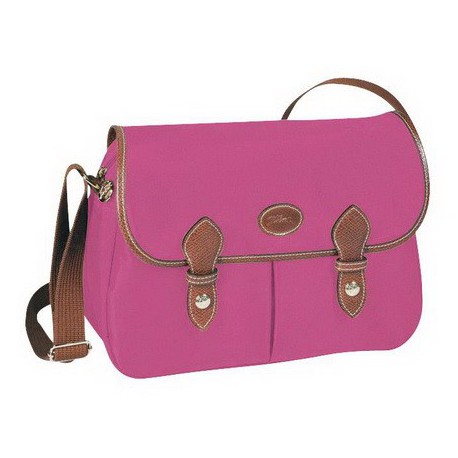 Longchamp Le Pliage Posłaniec Fuchsia