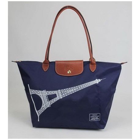 Longchamp Wieża Eiffla Torby Indigo