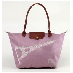 Torby Lunch Longchamp Lavender