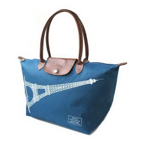 Longchamp Wieża Eiffla Brilliant Niebieski Torby