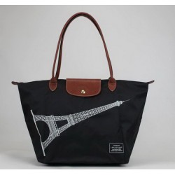Sacs Longchamp Tour Eiffel Noir