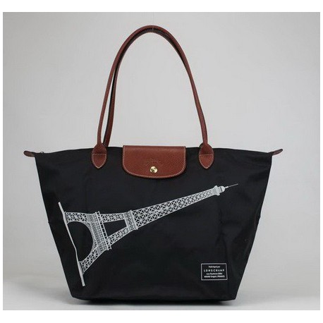 Sacs Longchamp Tour Eiffel Noir