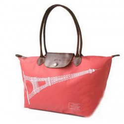 Sacs à main Longchamp Tour Eiffel Rouge