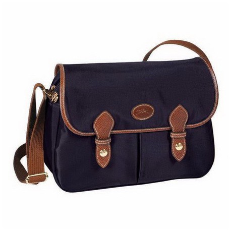 Longchamp Le Pliage Messenger Bags Navy