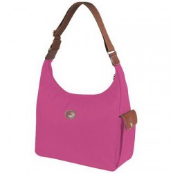 Longchamp Le Pliage Hobo Torby Fuchsia