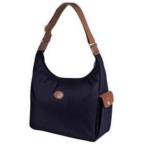 Longchamp Le Pliage Hobo Torby Granatowe
