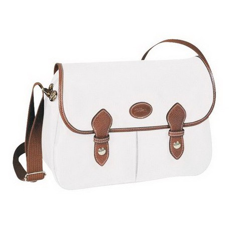 Torby podróżne Longchamp Le Pliage Biały