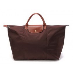 Longchamp Le Pliage Tote Bags Chocolate