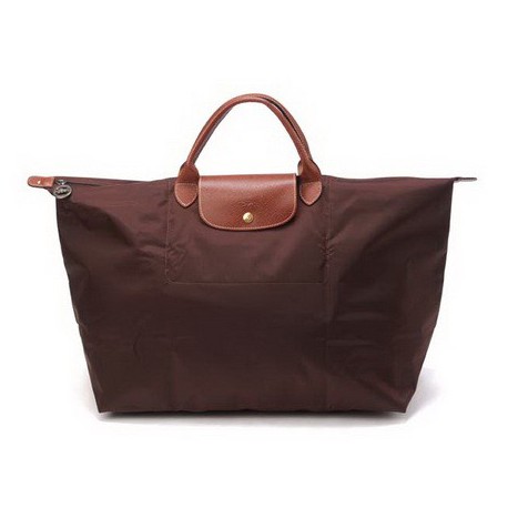 Longchamp Le Pliage Tote Bags Chocolate
