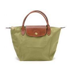 Longchamp Le Pliage Dźwigać Torby Khaki Wylot Sprzedaż