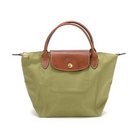 Longchamp Le Pliage Dźwigać Torby Khaki Wylot Sprzedaż