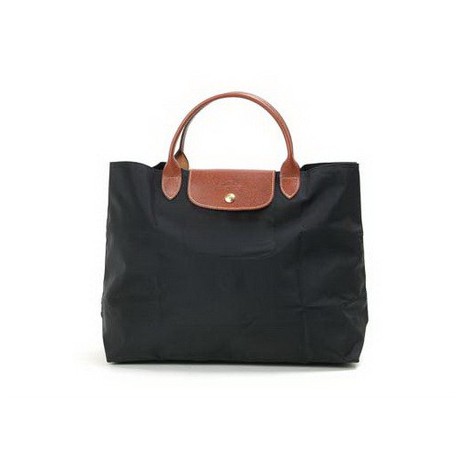 Longchamp Le Pliage Tragetaschen Schwarzes Auslauf