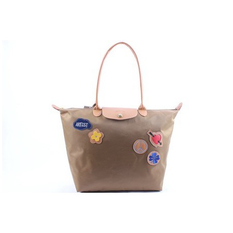 Longchamp Le Pliage Liebe Taschen Beige