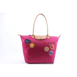 Longchamp Le Pliage Miłość Torby VioletCzerwony