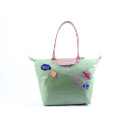 Longchamp Le Pliage Miłość Dźwigaće Torba Zielony