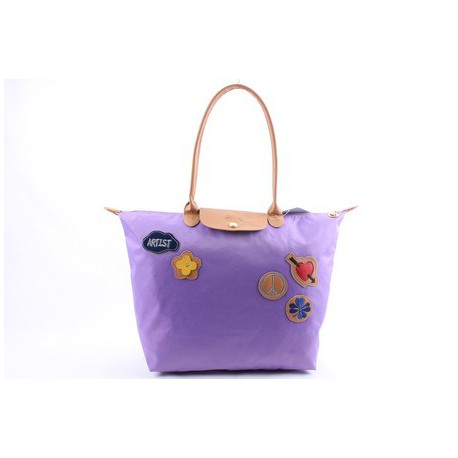 Longchamp Le Pliage Love Bag Orchid