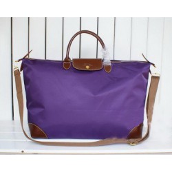 Torby podróżne Longchamp Le Pliage Fioletowy