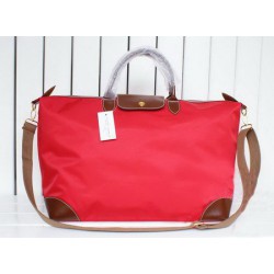 Torby podróżne Longchamp Le Pliage Czerwony