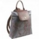 Plecak z haftem Longchamp Szary