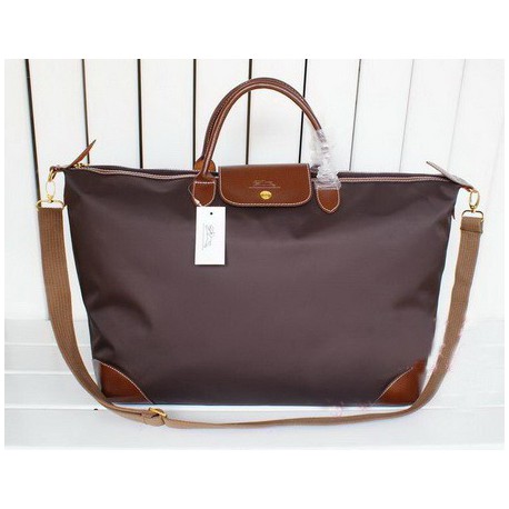 Longchamp Le Pliage Reisetaschen Kaffee