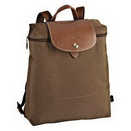 Plecak plecakowy Longchamp Le Pliage Taupe