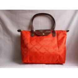 Longchamp Jacquard tašky oranžová
