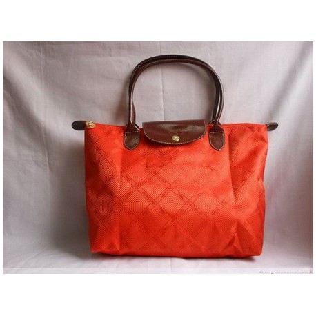 Longchamp Jacquard tašky oranžová