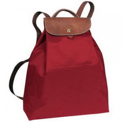 Plecak Longchamp Le Pliage Czerwony