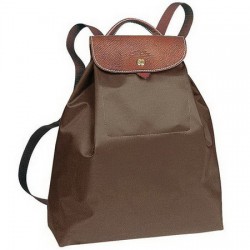 Torby plecakowe Longchamp Le Pliage Taupe