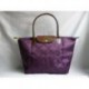 Longchamp Jacquard Bags Purple